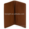 Brown Cheque Book Holder Wallet Document folder
